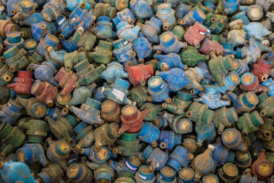 Brass Water Meter Scrap